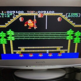 Donkey Kong 3 Famicom Japanese Version Tested HVC-DT Nintendo