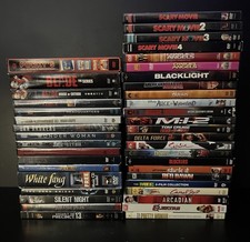Lot of 41 Total DVD Movies Disc In Great Shape Great Titles Action Comedy Sealed