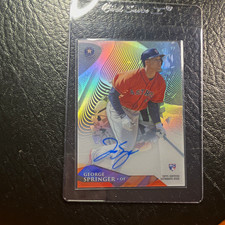 George Springer Autographs Added to 2014 Topps Products 6