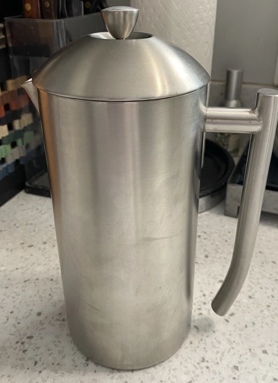 Frieling 5 cup Brushed Stainless Steel French Press Coffee Maker 36 oz #0144
Opens in a new window o