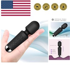 Personal Mini Massager - Cordless Handheld Massager - Powerful 20 8 Modes Vib...