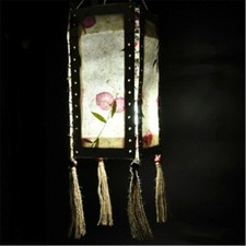 Thailand Lampshades Handmade Paper Bars Cafe Home Hanging Decorations Retro SPW