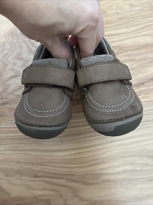Stride Rite Wally Loafer Size 4.5 Brown Leather