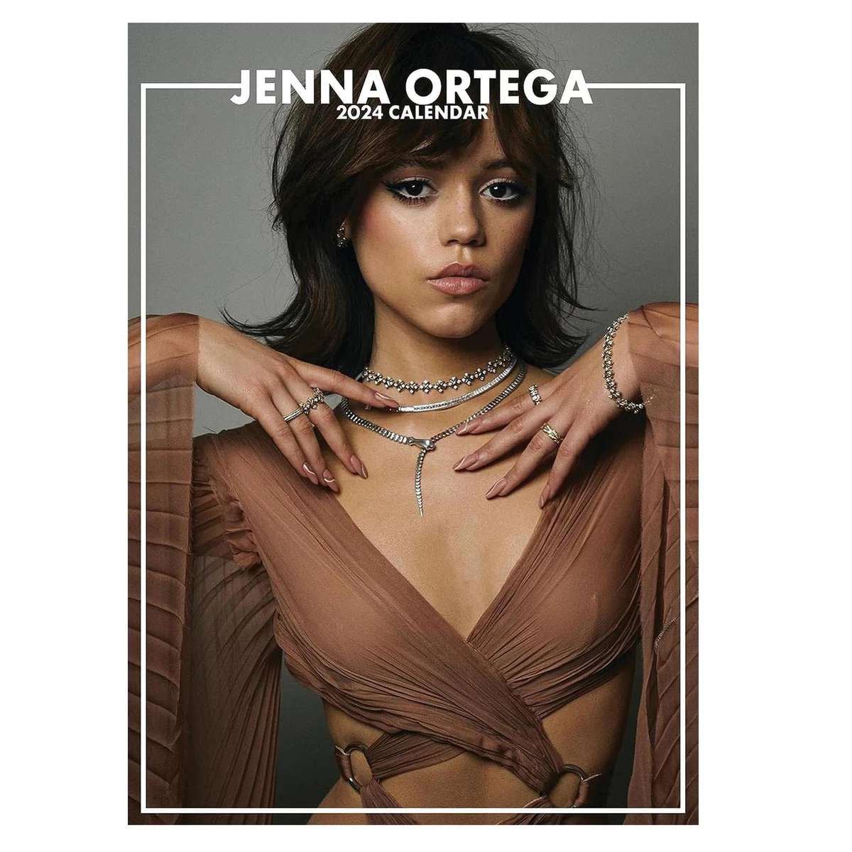 Jenna Ortega 2024 Calendar, Month To View A3 Wall Celebrity Calendar | eBay