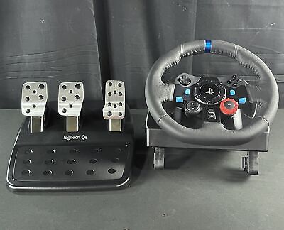 Logitech G29 Racing Wheel and Pedals For PC, PS4, PS5 with Logitech Shifter  