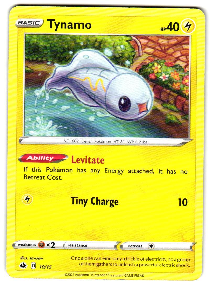 Pokemon McDonald's Promos 2022 Tynamo - 10/15 #010/015 Promo Lightly played