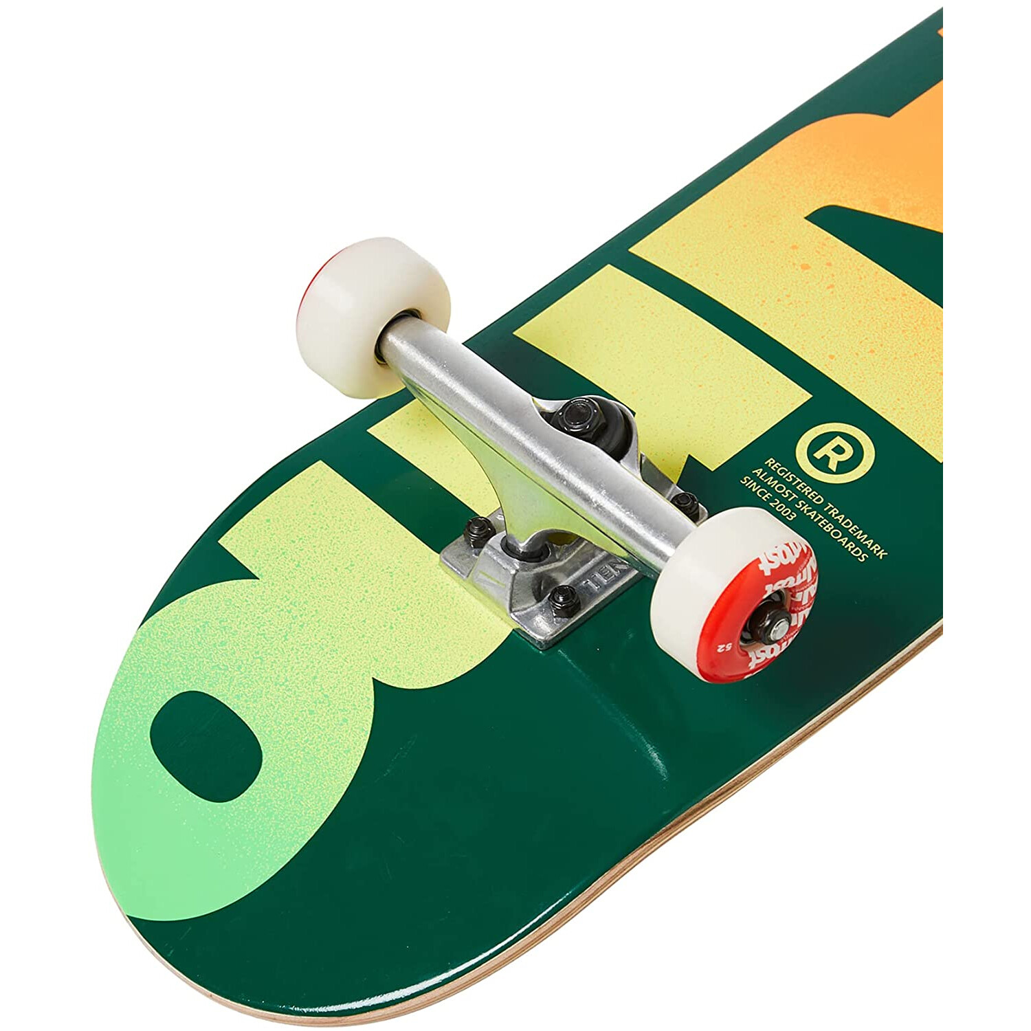 Almost Skateboard Complete Fall Off Green 8.25"