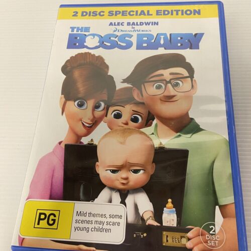 The Boss Baby: 2 Disc Special Edition DVD, (NEW) REGION 4 - Picture 1 of 1