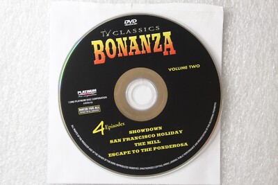 Bonanza: Volume 2 (DVD, 1959) Showdown San Francisco Holiday The Mill Escape