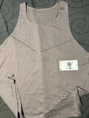 NIKE RUNNING DIVICION TECH SLEEVELESS DRI FIT ADV SHIRT SIZE 2XL MEN NWT $80.00