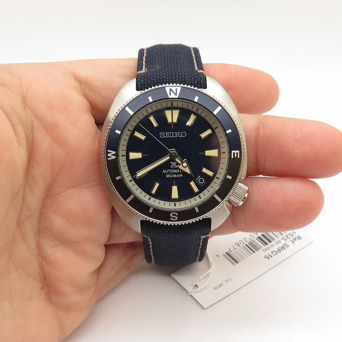 Brand New SRPG15 Seiko Prospex Land Automatic Blue Dial Men s