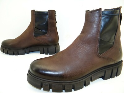 Felmini Saura platform ankle boots boots women's shoes leather size 39 Brown