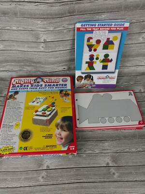 Mighty Mind Basic -Children's Skill Building Puzzle Set Learn Shapes Homeschool