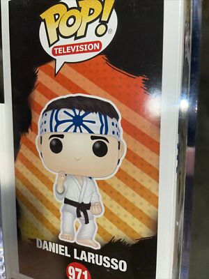 Ralph Macchio Signed Cobra Kai Daniel Larusso Funko Pop # 971 w