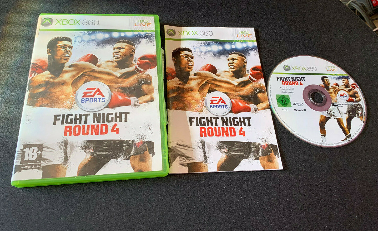Fight Night Round 4 XBOX 360 PAL ESPAGNOL