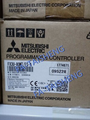 Mitsubishi PLC FX3U-80MT/ES-A FX3U80MTESA New Original