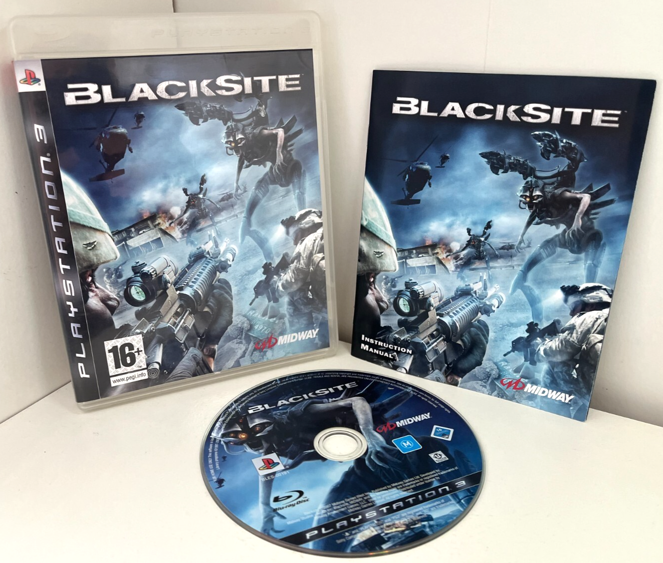 NEAR MINT (PS3) Blacksite - Same Day Dispatched - UK PAL