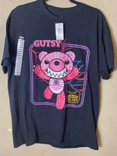 DEDDY BEARS "Gutsy" Black Spencer's Premium Graphic Tee SZ XL-NWT