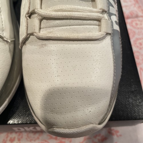 DKNY Womens Tokyo White Casual And Fashion Sneakers 6 Medium - Picture 17 of 20
