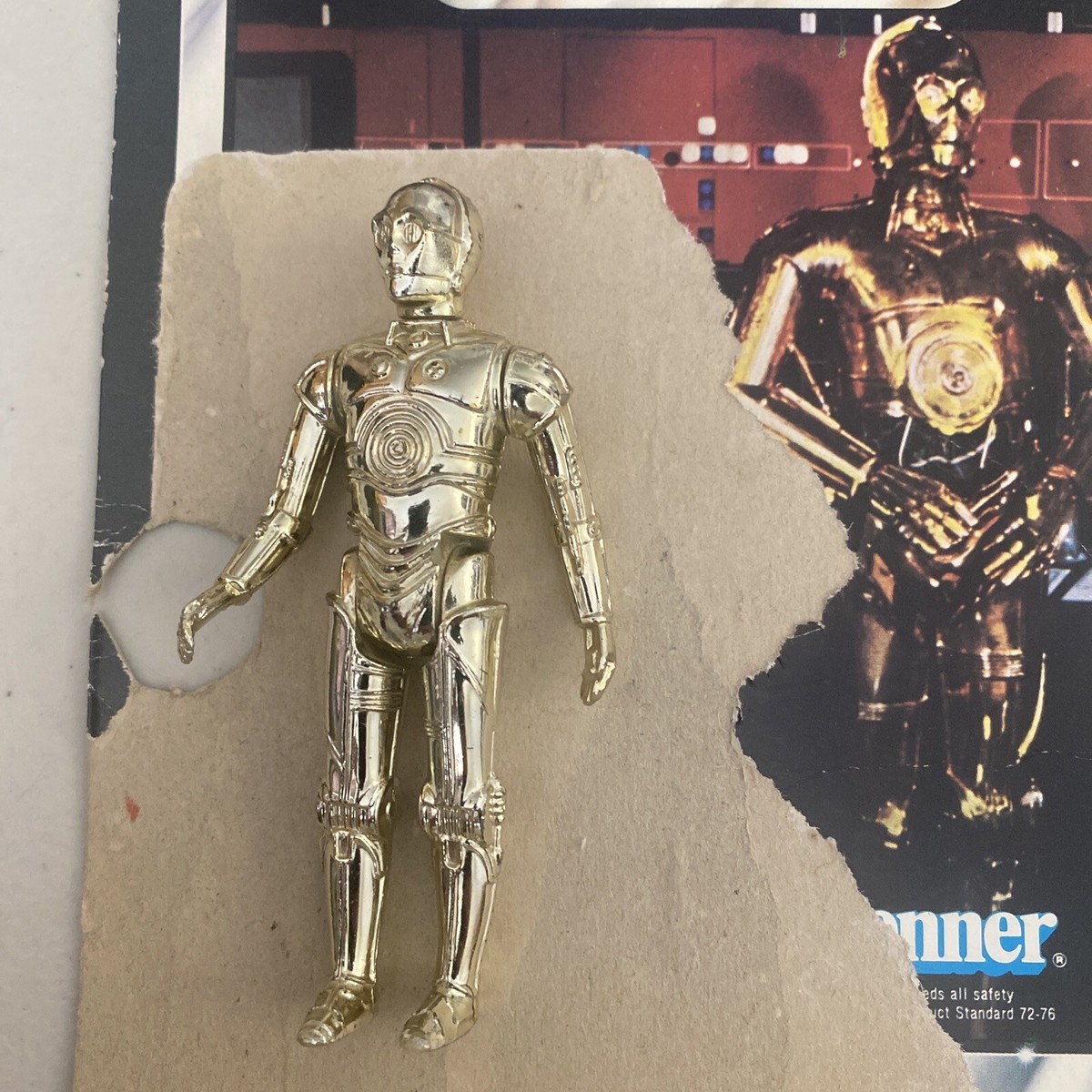Vintage Star Wars The Empire Strikes Back C-3PO figure