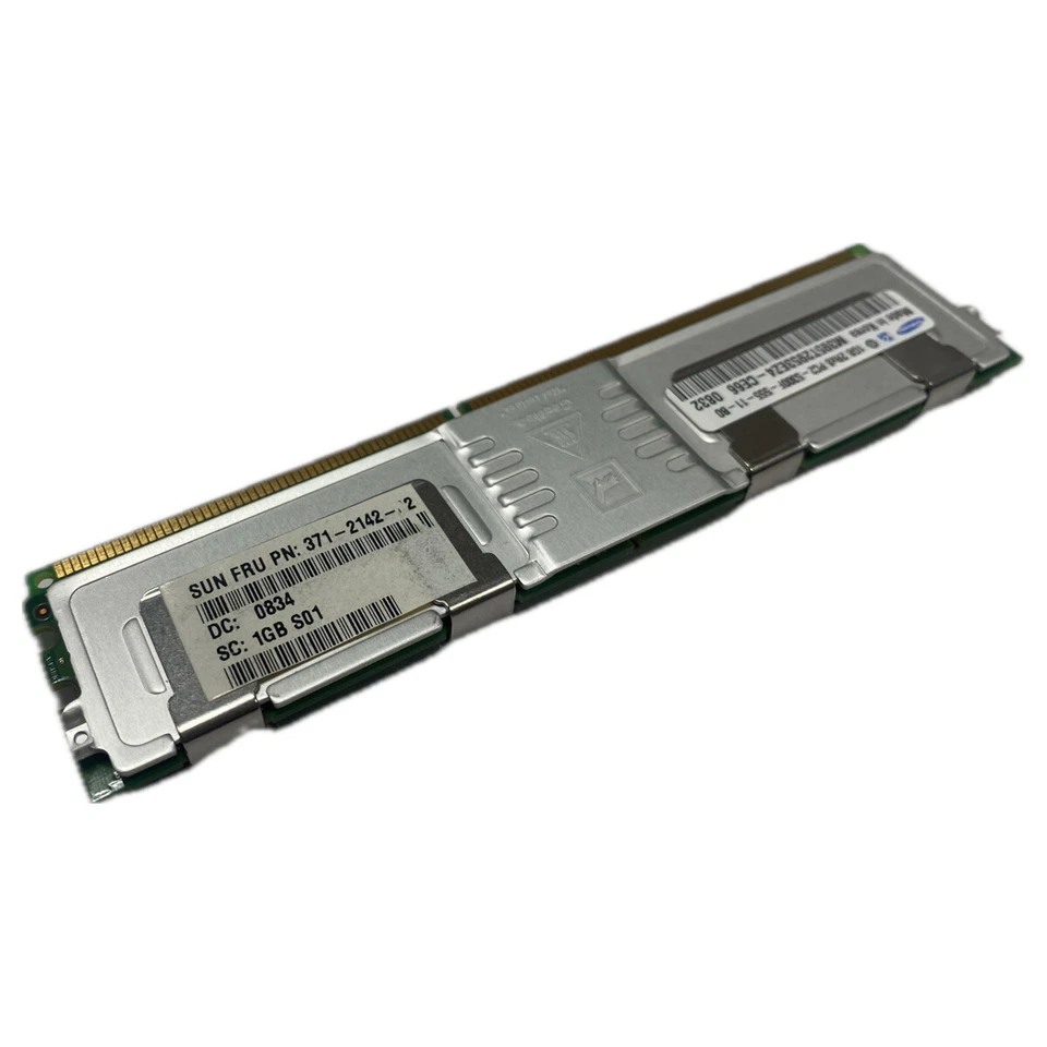 Sun 371-2142 Memory 1GB DDR2-667 PC2-5300 ECC CL5 240-pin - Image 2 of 2