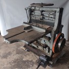 Big Chandler and Price Guillotine Paper Cutter Cast Iron industrial Book Bindery