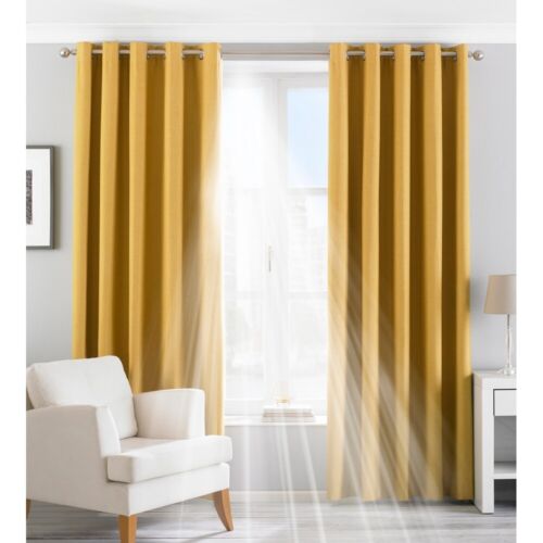 Riva Paoletti Eclipse Ringtop Eyelet Curtains (RV1524) - Picture 1 of 5