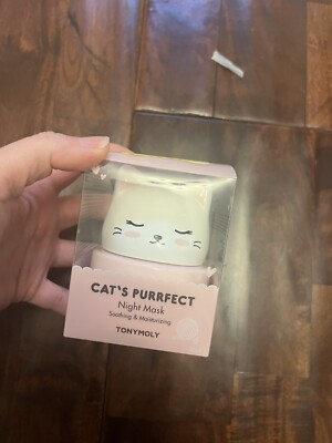 TONYMOLY Cat's Purrfect Night Mask 50 g New & Sealed TONY MOLY Made in Korea