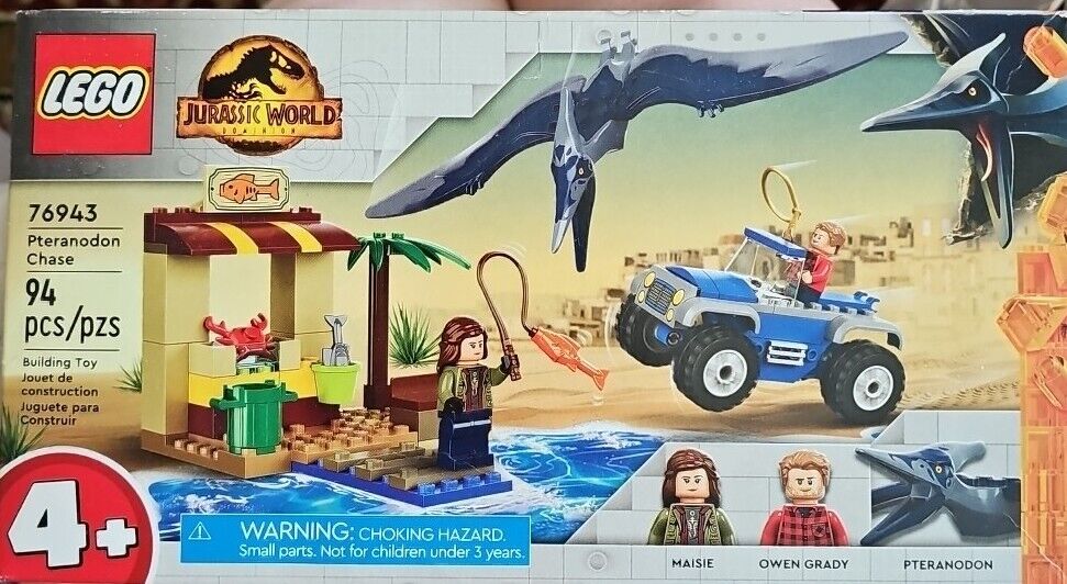 LEGO (76943) Jurassic World: Pteranodon Chase New in Factory Sealed Box