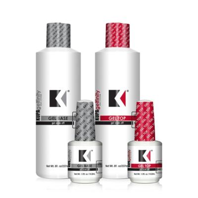 Kupa GelFinity Top Coat No Wipe + Base Coat Bundle On Sale!(4pcs)