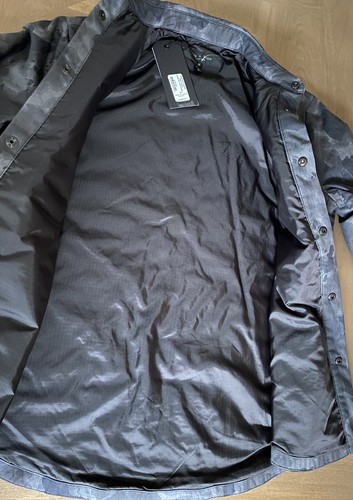$450 NWT Rag & Bone Men’s Camo Jacket Shirt Size XS Gray - Picture 4 of 10