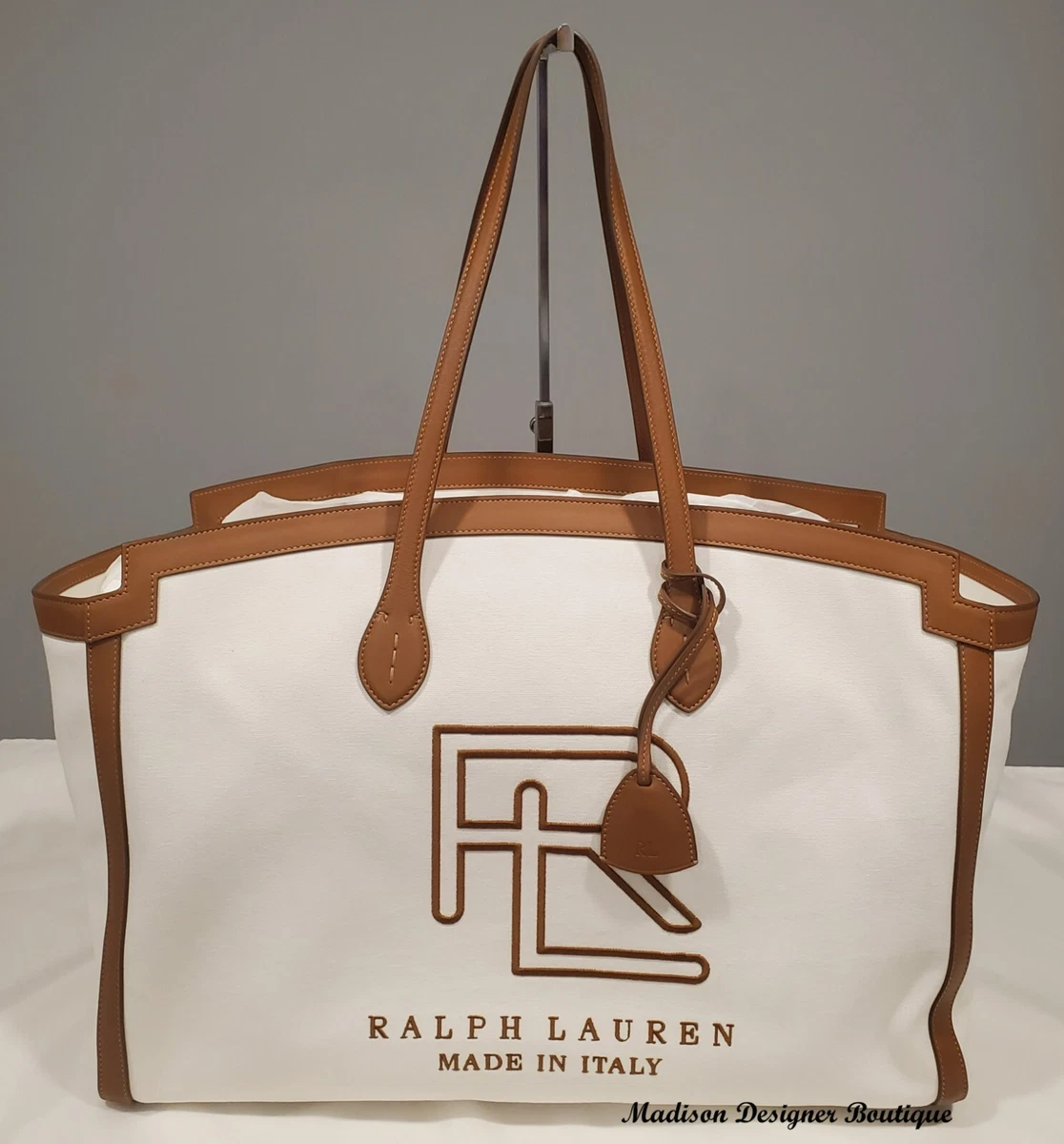 Designer Tote Bags, Canvas & Italian Leather