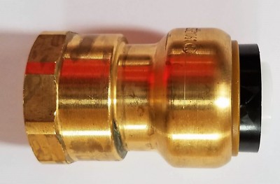 10 PIECE 3/4'' SHARKBITE STYLE PUSH FIT X 3/4'' FNPT FEMALE THREADED ADAPTER