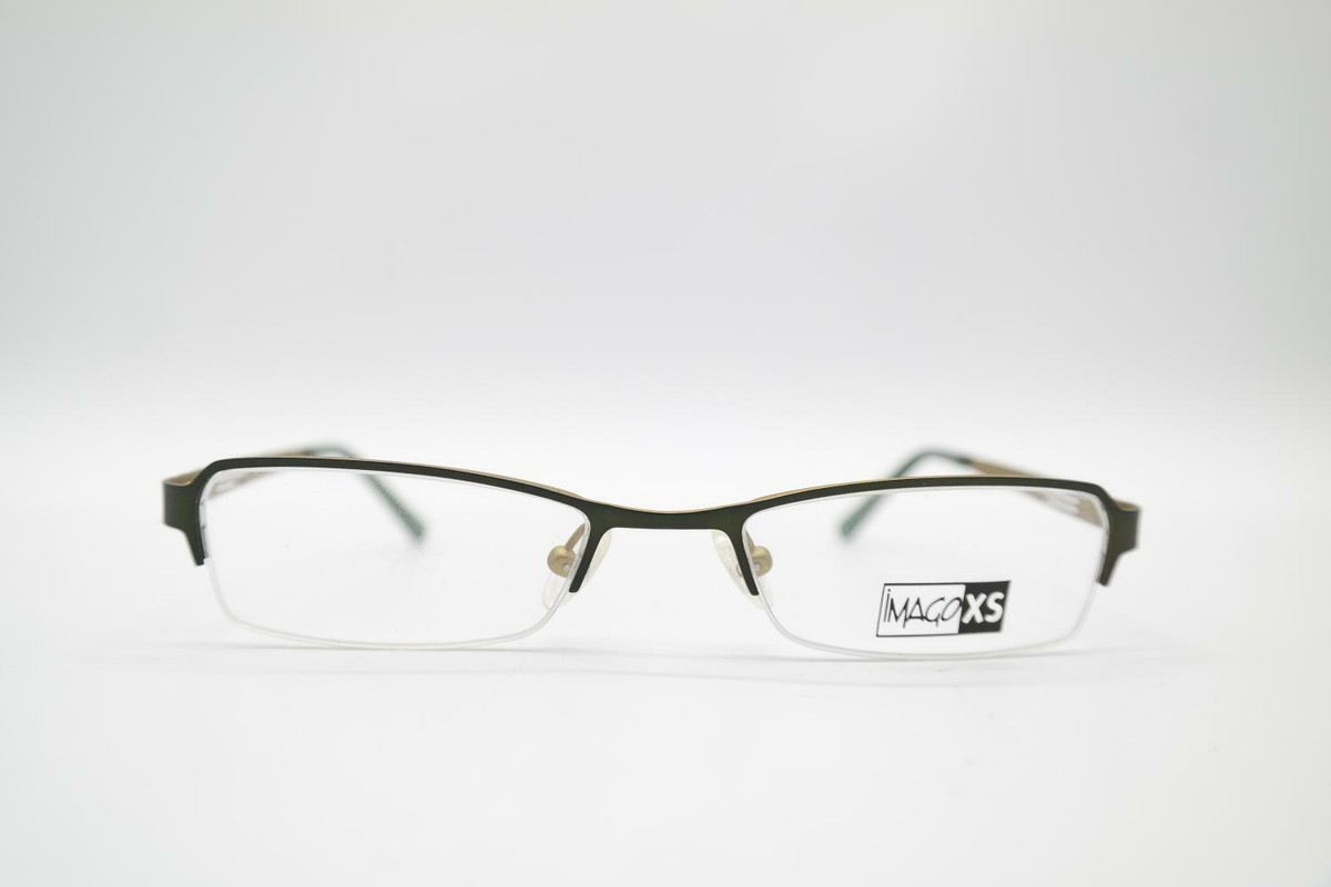 Lunettes De Vue IMAGO Indil - Monture Vert Et Or - Dimensions 49-23-130 - Neuf Sans étiquette
