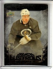 2017-18 UD Black Lustrous Rookies Onyx #LRAT Alex Tuch RC /25