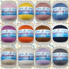 Gomitolo 100 gr. cotone FILO DI SCOZIA "Magnum 100" N°5 Titan wool - vari colori