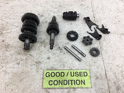 ① 94 KAWASAKI KX80 KX 80 TRANSMISSION TRANS TRANNY FORKS FORK GEARS