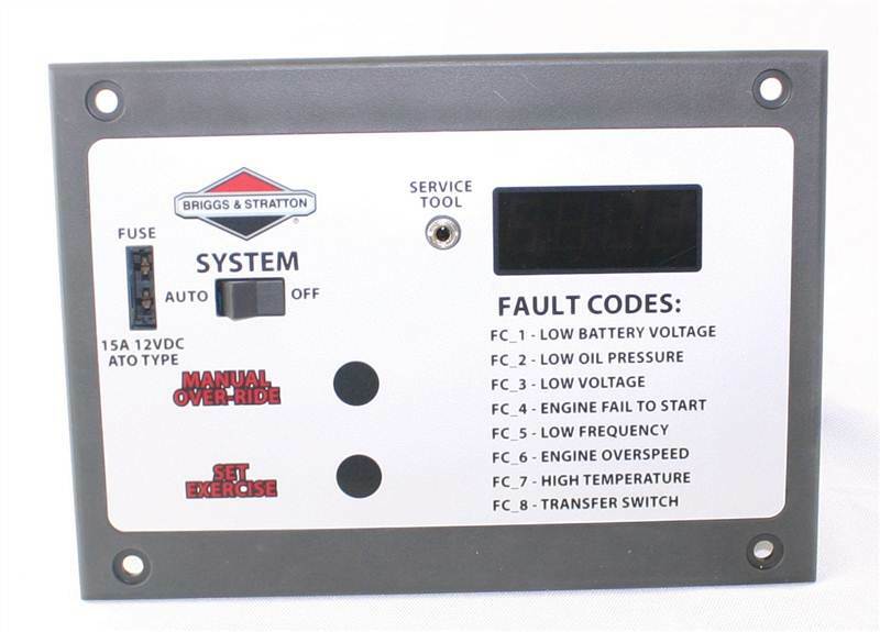 Briggs & Stratton 311353GS Control Panel Assembly For Home