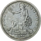 1877-P Trade Dollar Choice VF/XF Superb Eye Appeal Nice Strike