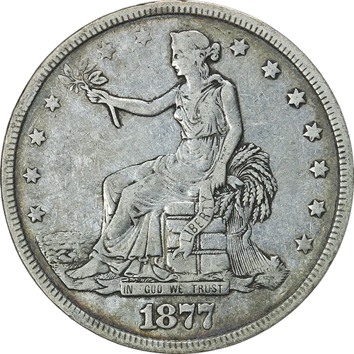 1877-P Trade Dollar Choice VF/XF Superb Eye Appeal Nice Strike