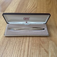 Cross 1846 Classic Century Gold-Plated Ballpoint Pen With Brown Case