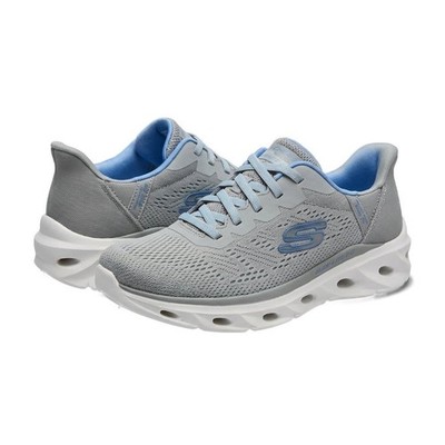 Skechers Swift Fit Glide-Lite 2.0 Womens Size 7.5 Gray Slip On Sneaker NIB