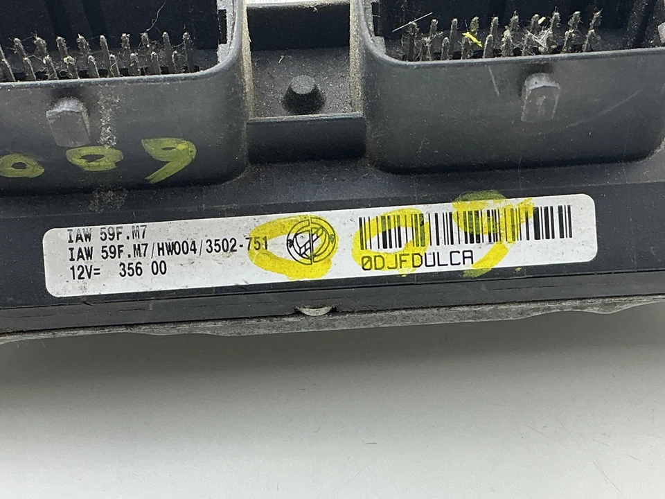 CENTRALINA MOTORE PER FIAT Seicento /600 51819338 Benzina 1.1 (05>10) - Immagine 2 di 4