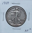 1939  XF Walking Problem Free Liberty Half Dollar 6115CRCS