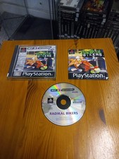 Radikal Bikers Sony PlayStation gioco etichetta nera.