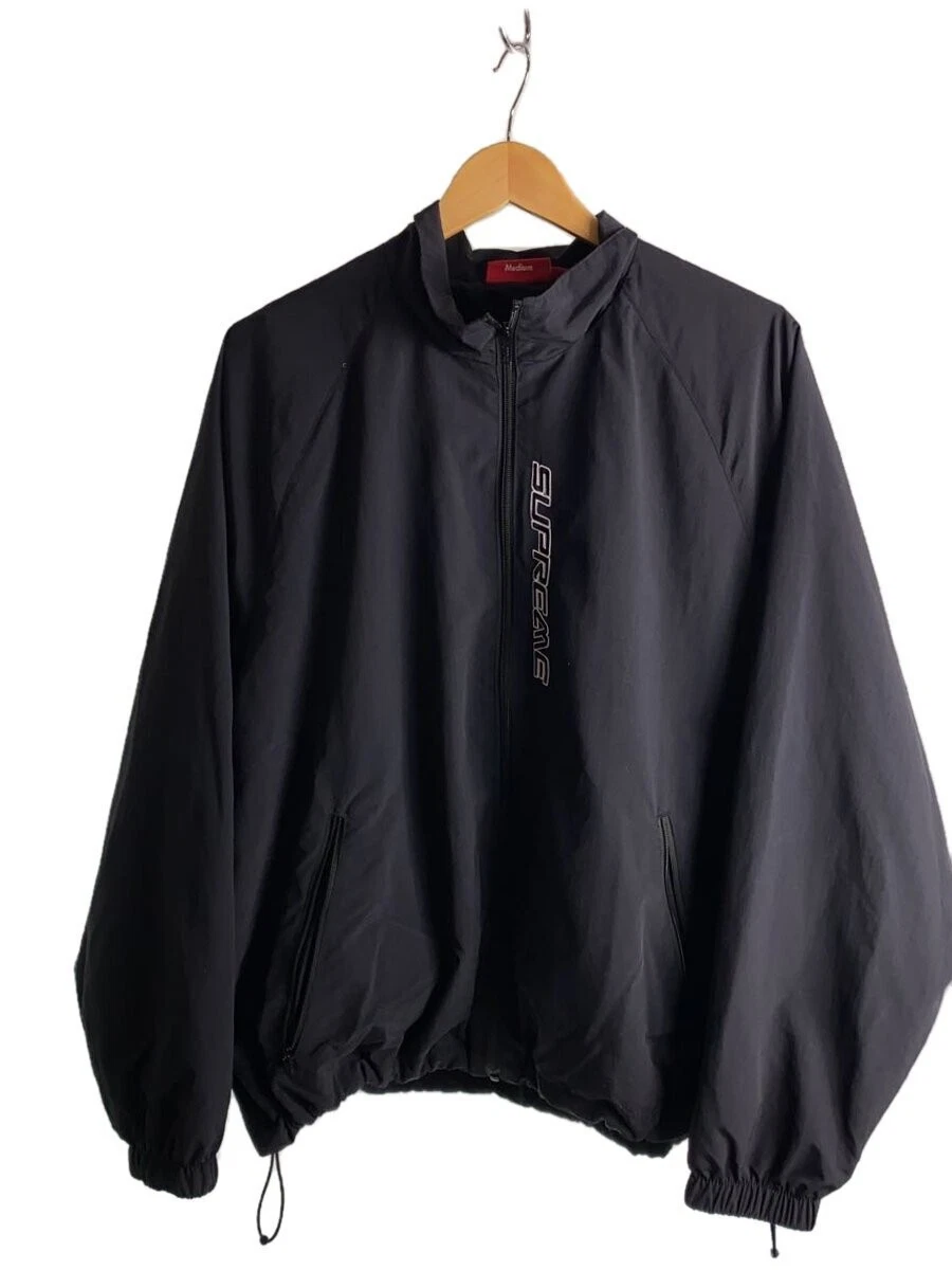 Giacca Supreme Nylon M Nylon BLK Contrasto Zip Track Jacket usata