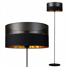 LED E27 Floor Standing Lamp Shade Modern Living Room Bedroom