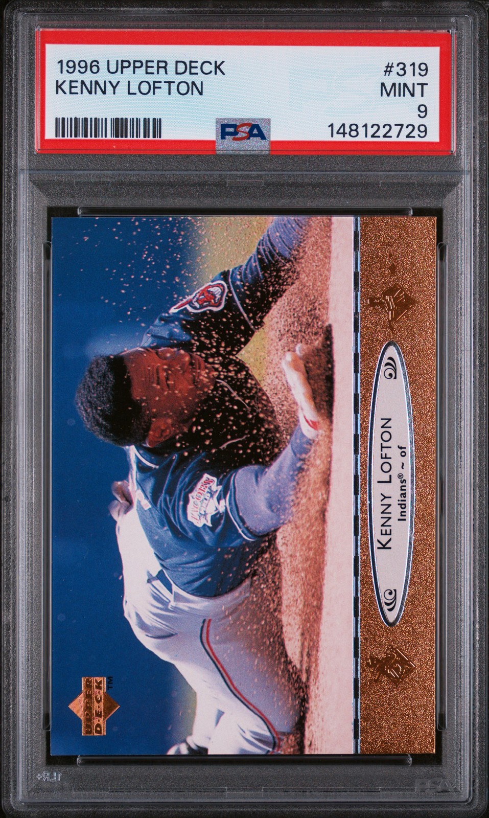 1996 UD #319 KENNY LOFTON PSA 9