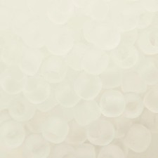 8/0 TOHO ROUND Transparent Frosted Crystal Seed Bead 8g 