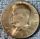 1972-D Kennedy Half Dollar 1-Coin Brilliant Uncirculated BU Condition. See Pics